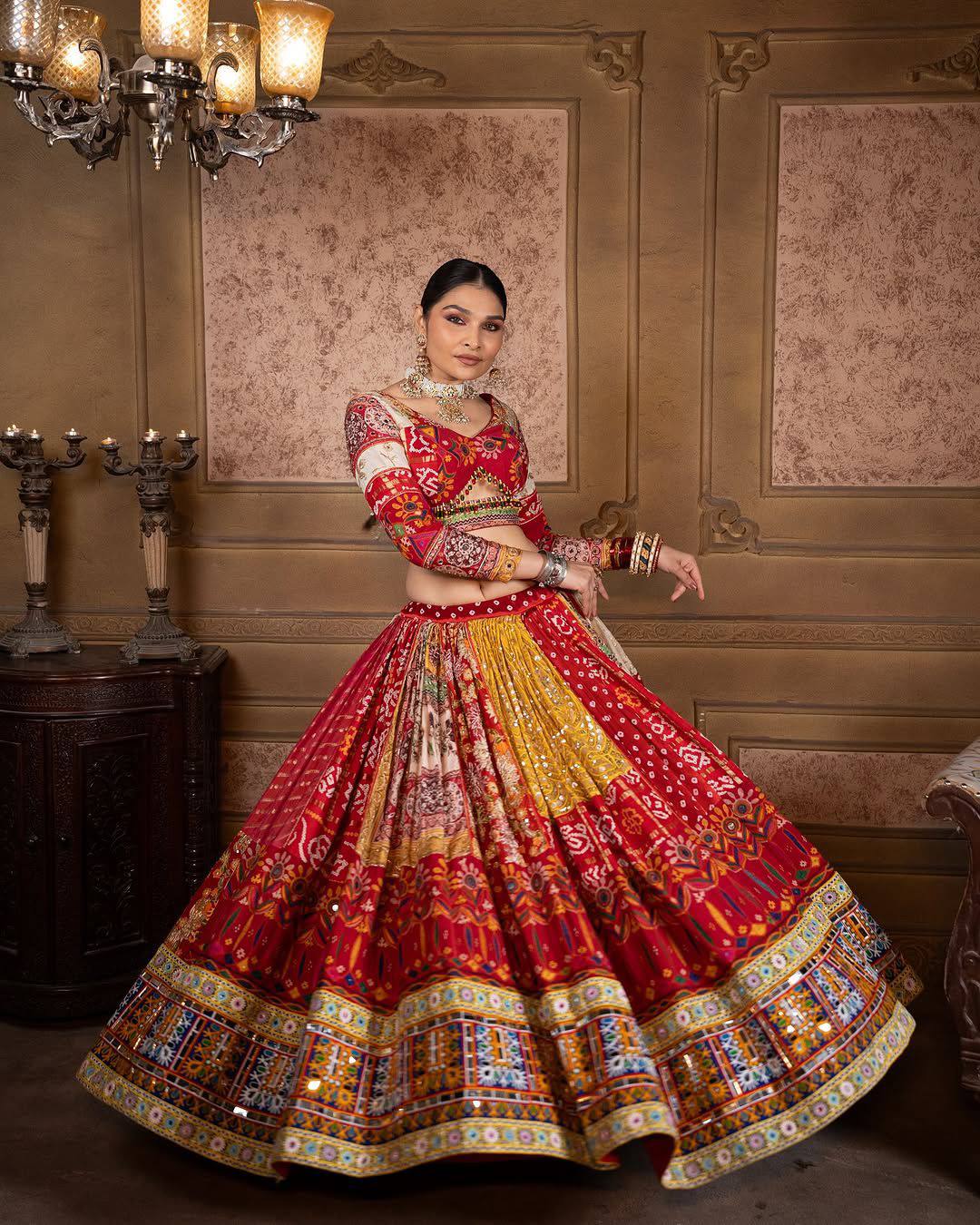 NEW TRENDING NAVRATRI SPECIAL CHANIYA CHOLI β€οΈπ